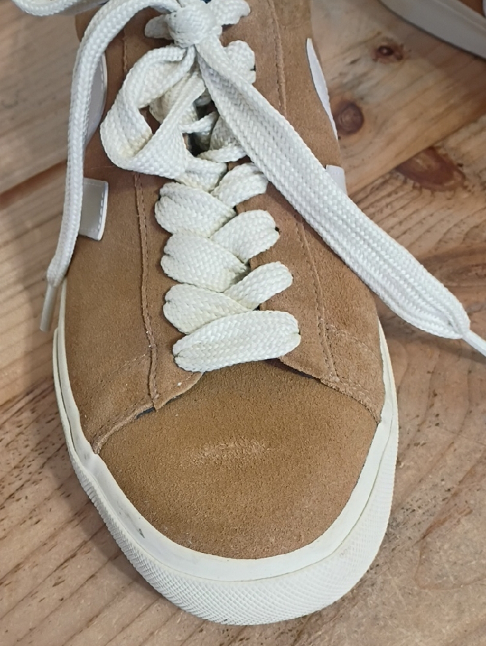 Veja Tan Suede Campo Sneakers Size 10.5 - Picture 10 of 10